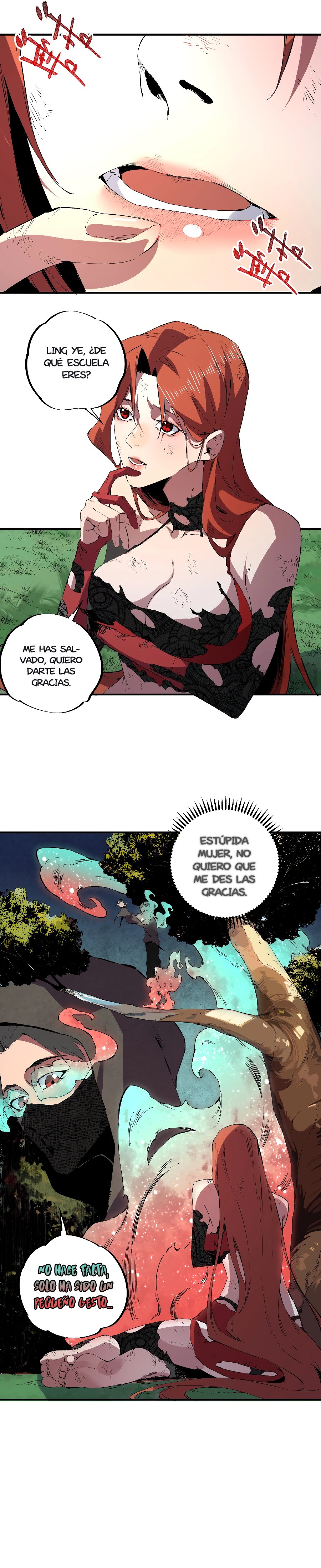 Inmortal Como un Hechicero Prohibido Capitulo 4.1 página 5