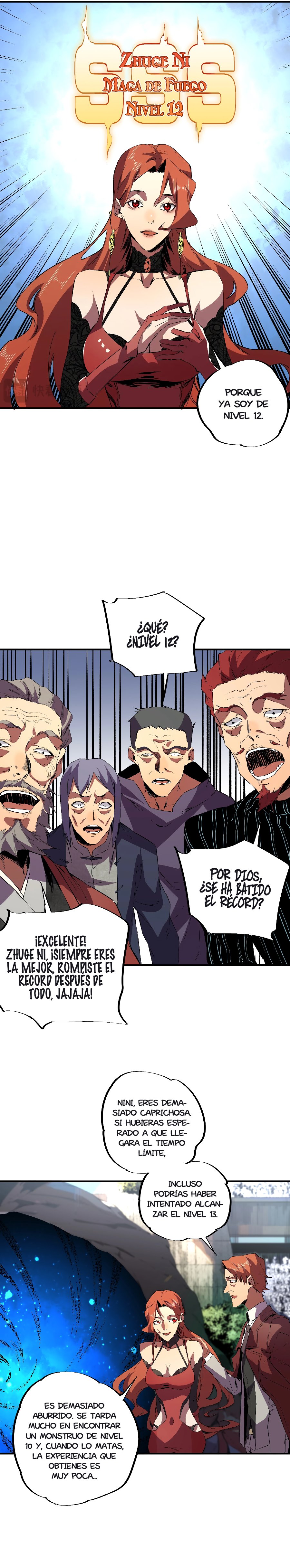 Inmortal Como un Hechicero Prohibido Capitulo 4.2 página 4