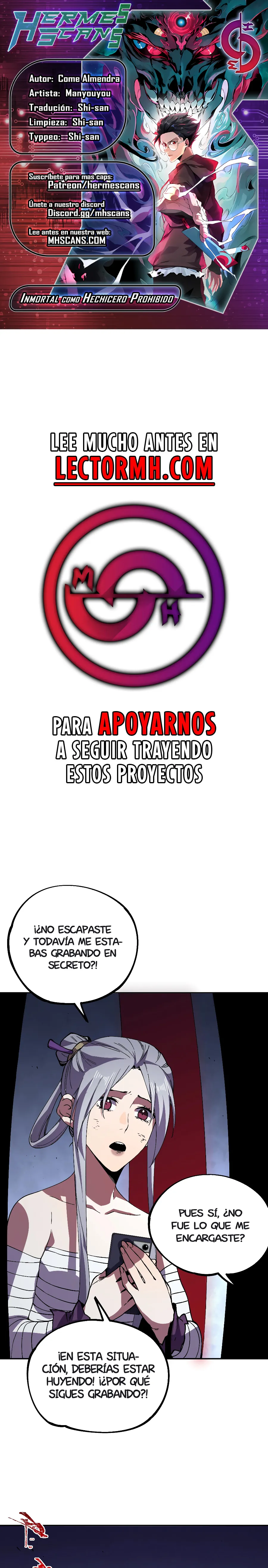Inmortal Como un Hechicero Prohibido Capitulo 46 página 2