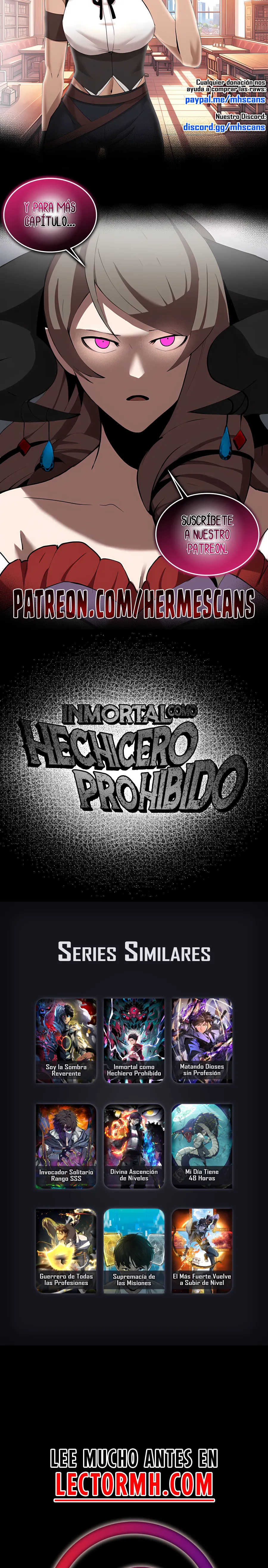 Inmortal Como un Hechicero Prohibido Capitulo 46 página 21