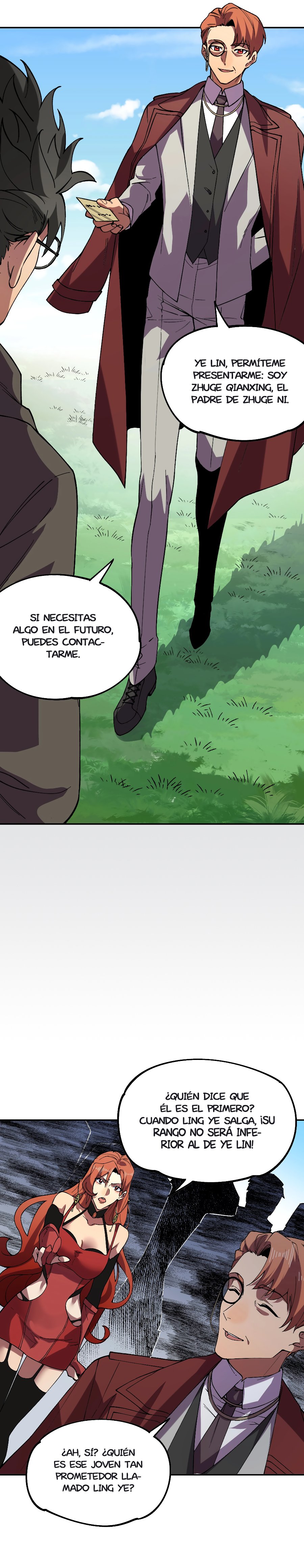 Inmortal Como un Hechicero Prohibido Capitulo 5.1 página 8