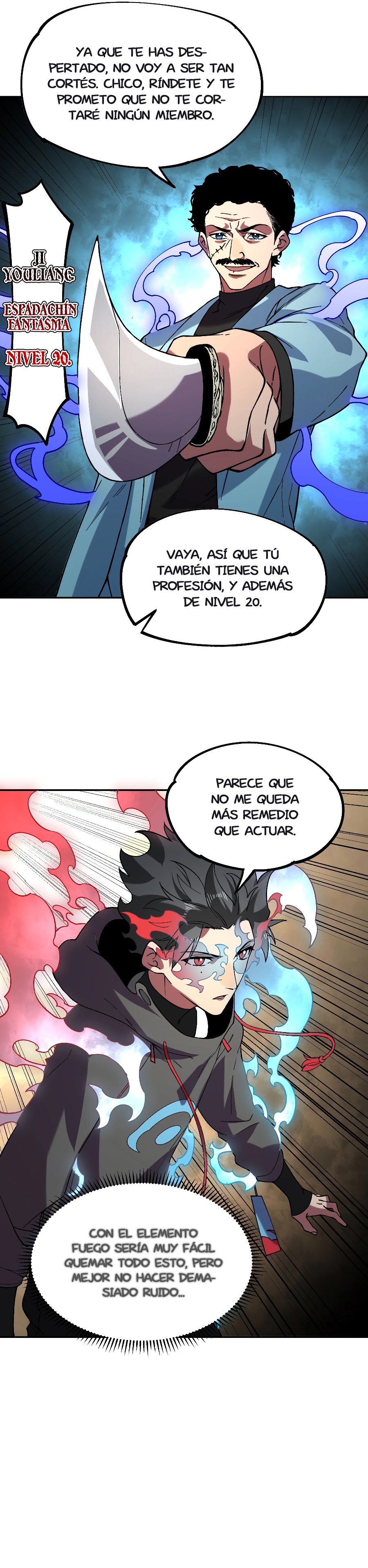 Inmortal Como un Hechicero Prohibido Capitulo 5.2 página 8