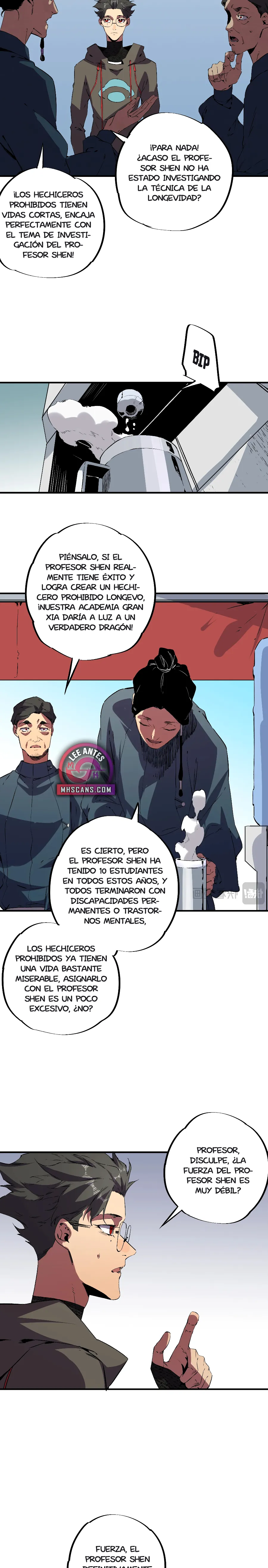 Inmortal Como un Hechicero Prohibido Capitulo 58 página 12