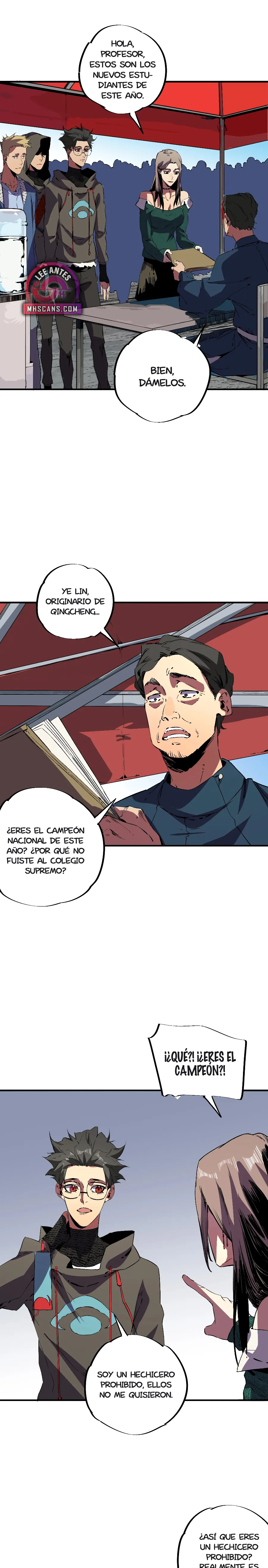 Inmortal Como un Hechicero Prohibido Capitulo 58 página 8