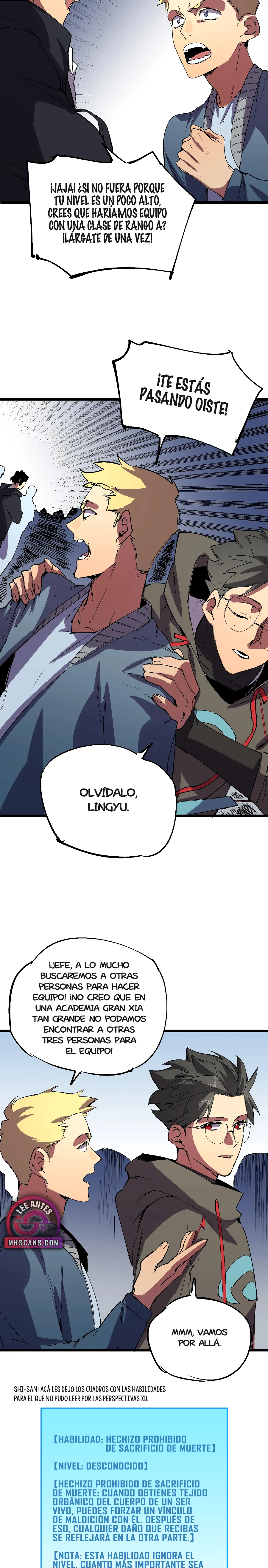 Inmortal Como un Hechicero Prohibido Capitulo 59 página 20