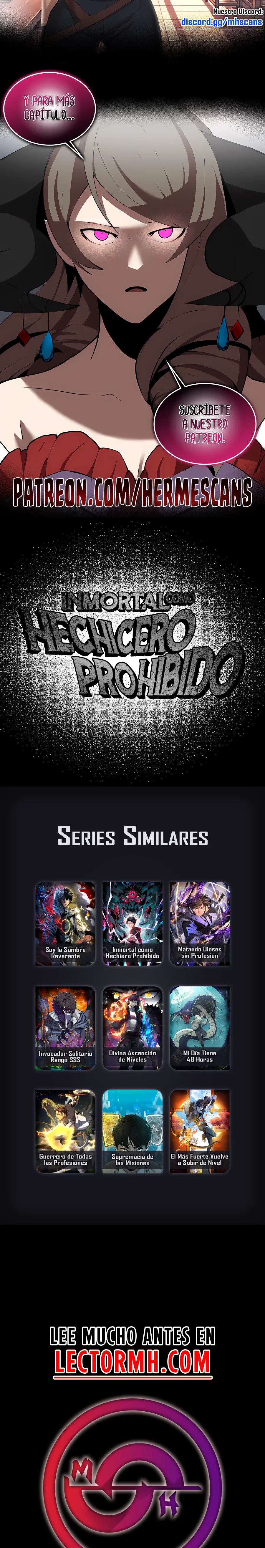 Inmortal Como un Hechicero Prohibido Capitulo 59 página 22