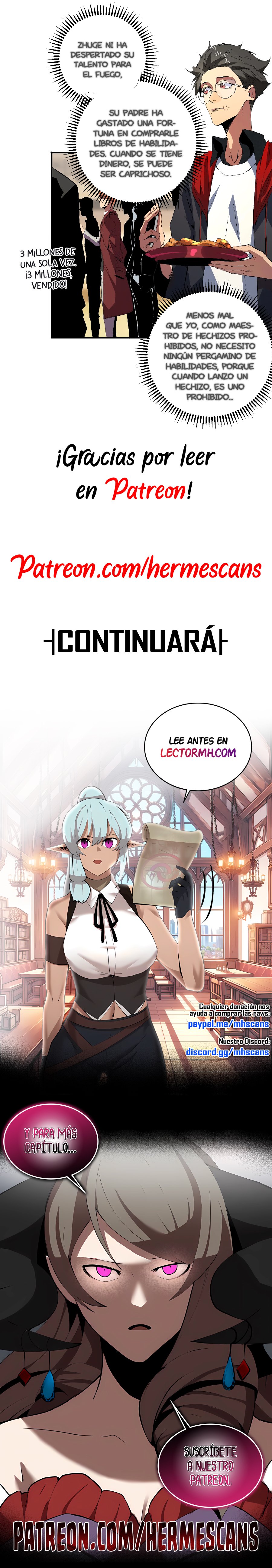 Inmortal Como un Hechicero Prohibido Capitulo 6.2 página 12