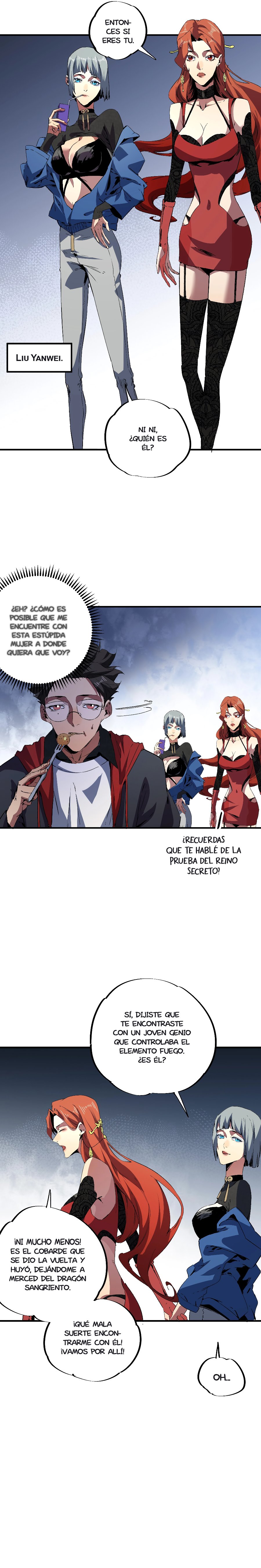 Inmortal Como un Hechicero Prohibido Capitulo 6.2 página 5