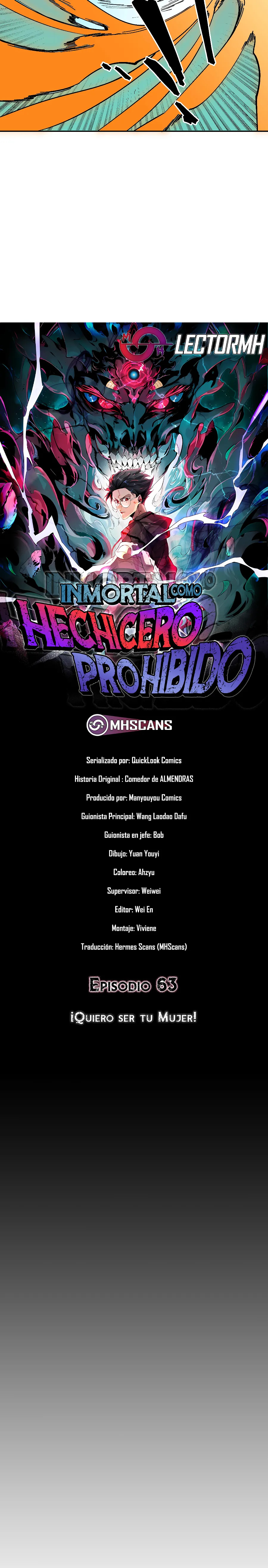 Inmortal Como un Hechicero Prohibido Capitulo 63 página 4