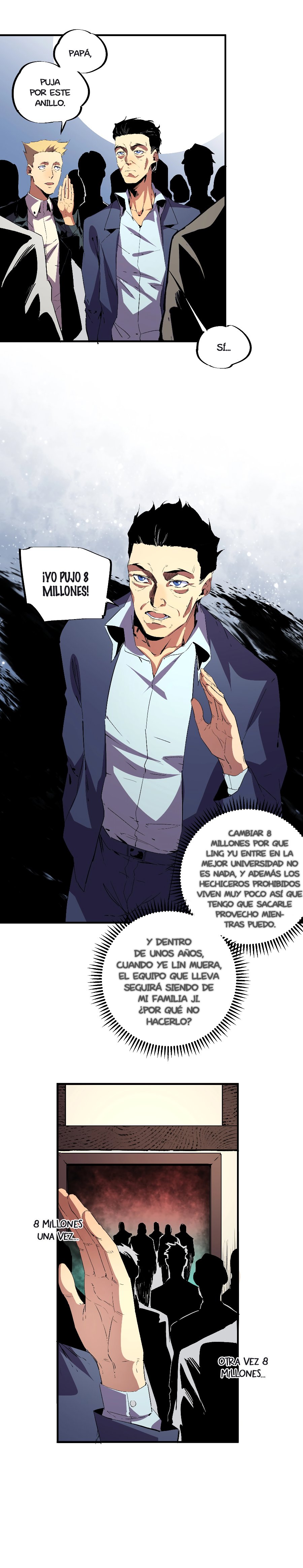 Inmortal Como un Hechicero Prohibido Capitulo 7.1 página 6