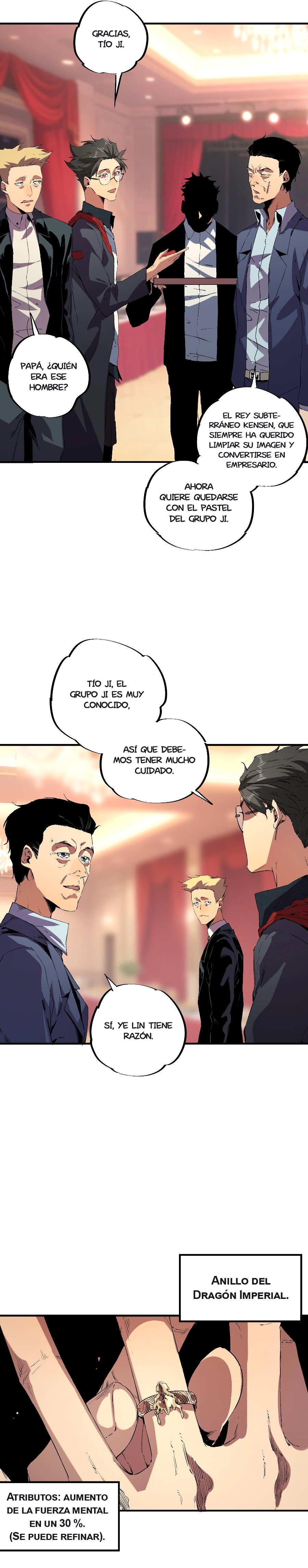 Inmortal Como un Hechicero Prohibido Capitulo 7.2 página 3