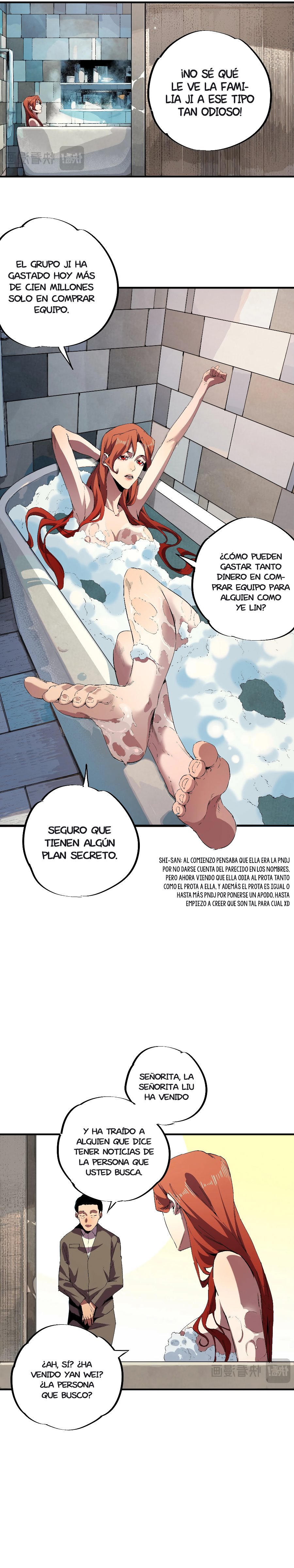 Inmortal Como un Hechicero Prohibido Capitulo 7.2 página 7