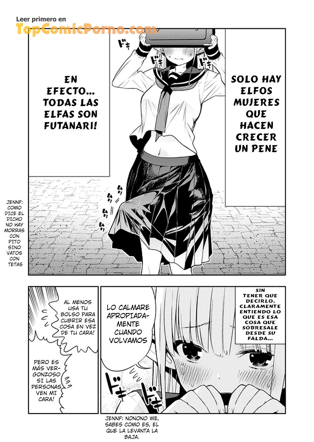 Futanari No Elf Capitulo 1 página 5