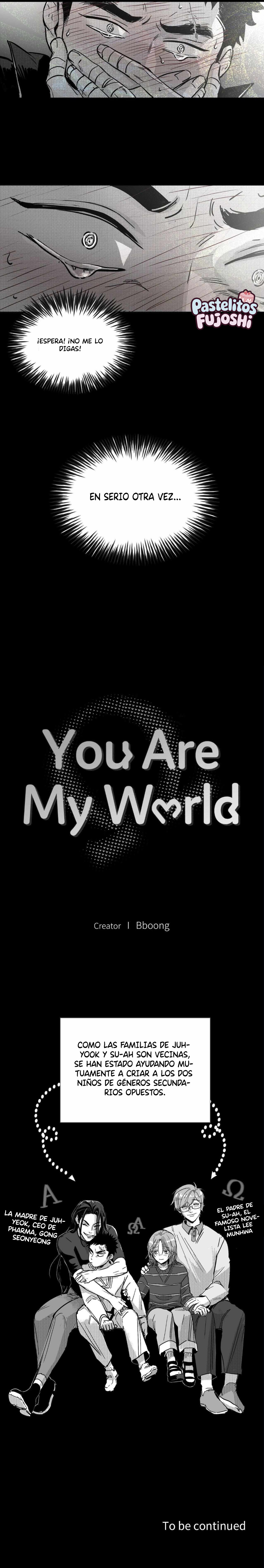 Tú eres mi mundo Capitulo 2 página 6
