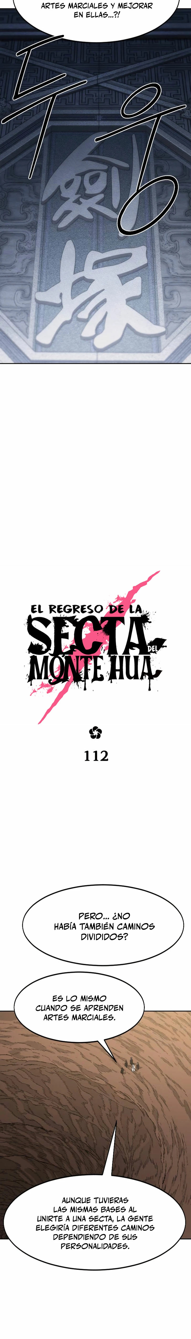 El Regreso de la Secta del Monte Hua Capitulo 112 página 11