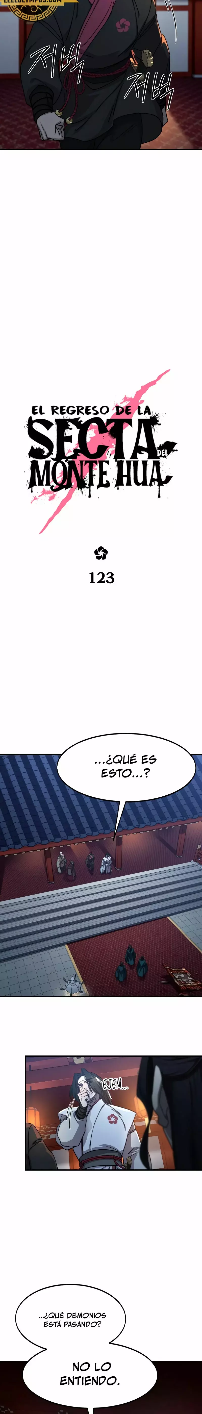 El Regreso de la Secta del Monte Hua Capitulo 123 página 9