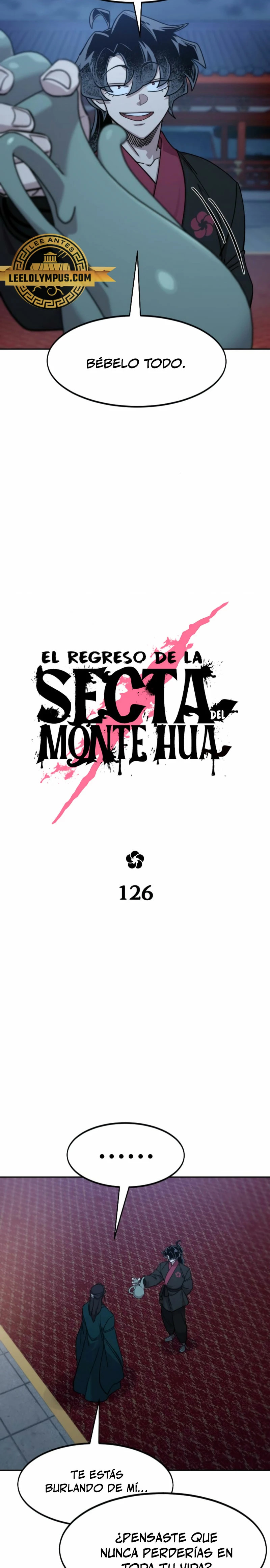 El Regreso de la Secta del Monte Hua Capitulo 126 página 8