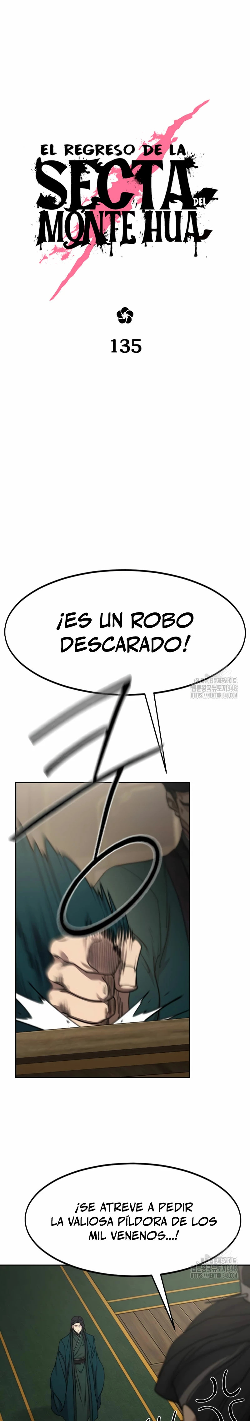 El Regreso de la Secta del Monte Hua Capitulo 135 página 16