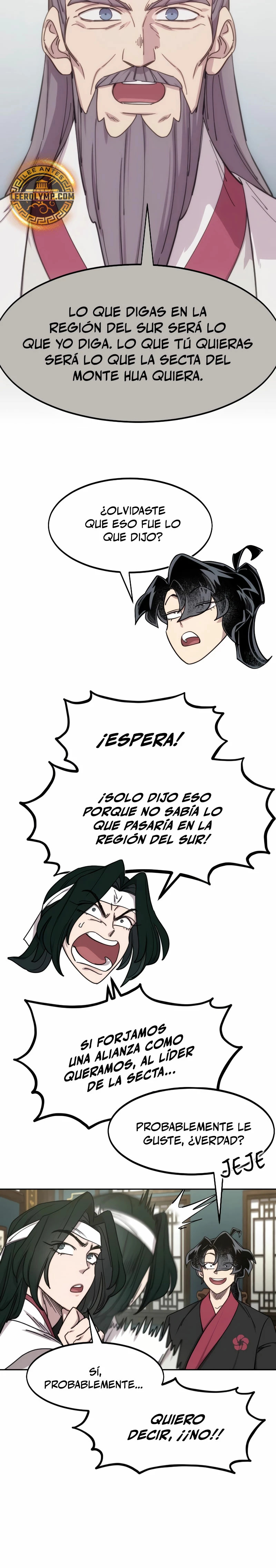 El Regreso de la Secta del Monte Hua Capitulo 138 página 33