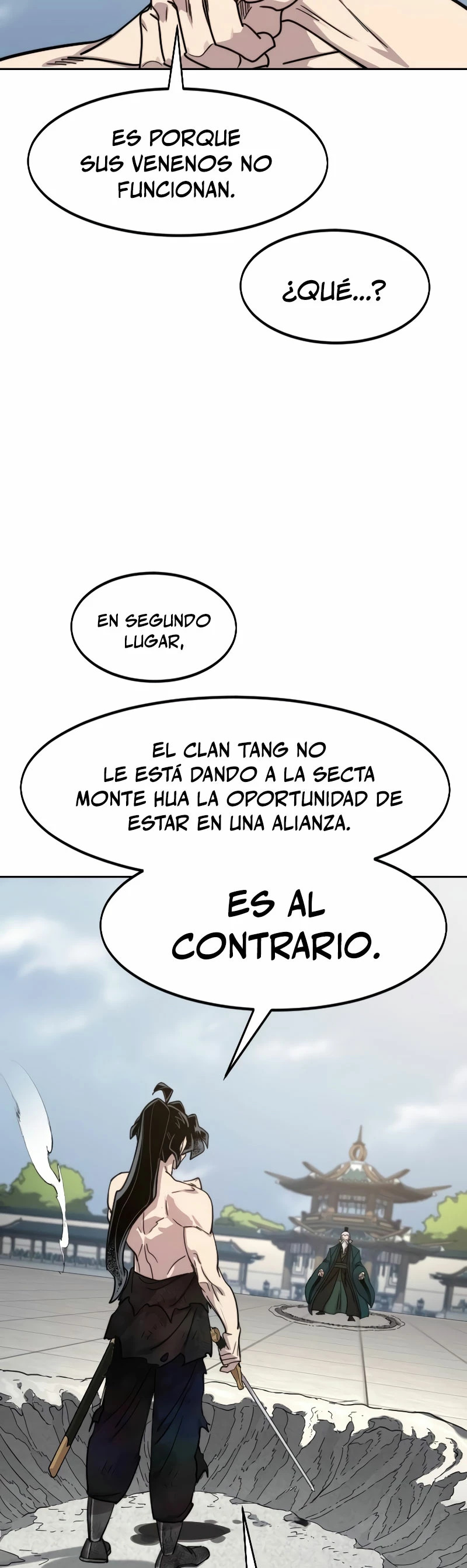 El Regreso de la Secta del Monte Hua Capitulo 146 página 34