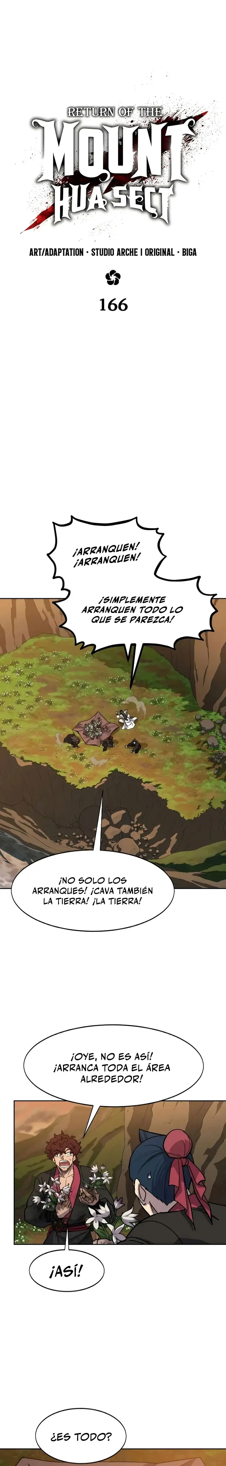 El Regreso de la Secta del Monte Hua Capitulo 166 página 12