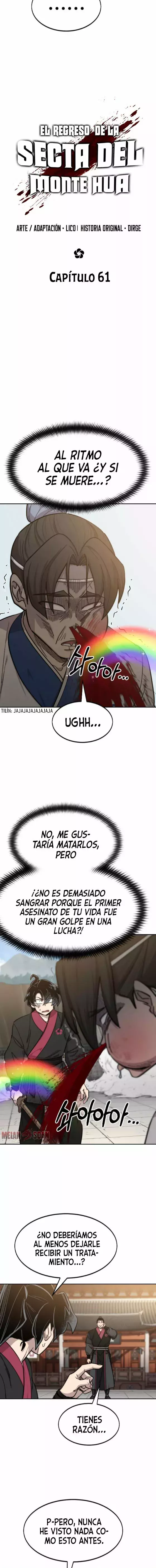 El Regreso de la Secta del Monte Hua Capitulo 61 página 6