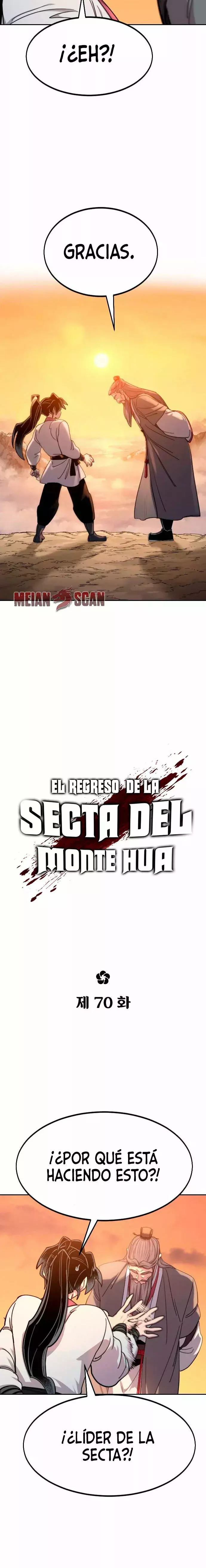 El Regreso de la Secta del Monte Hua Capitulo 70 página 11