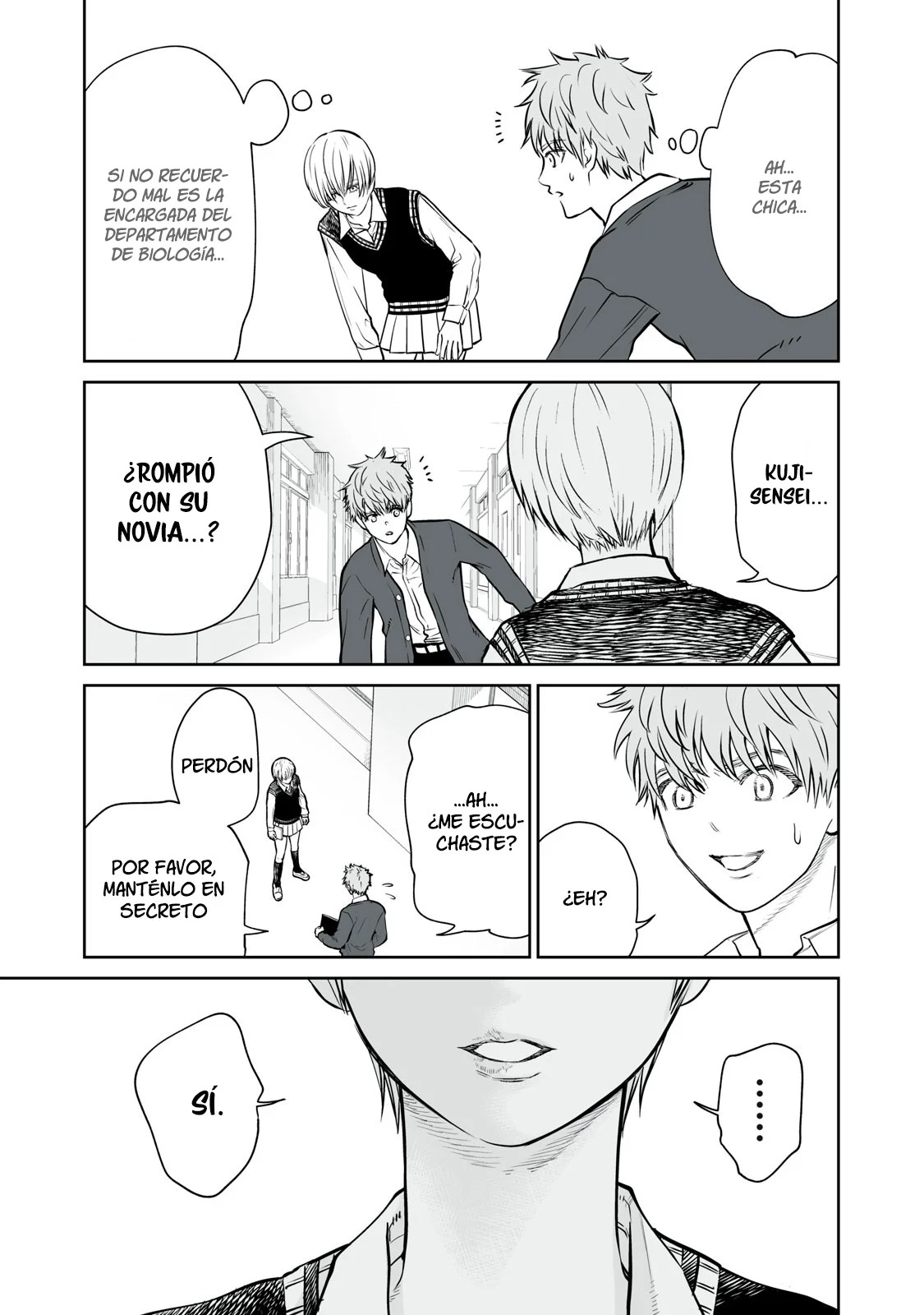 Akumade Kujaku no Hanashi desu Capitulo 1: Selección sexual página 10