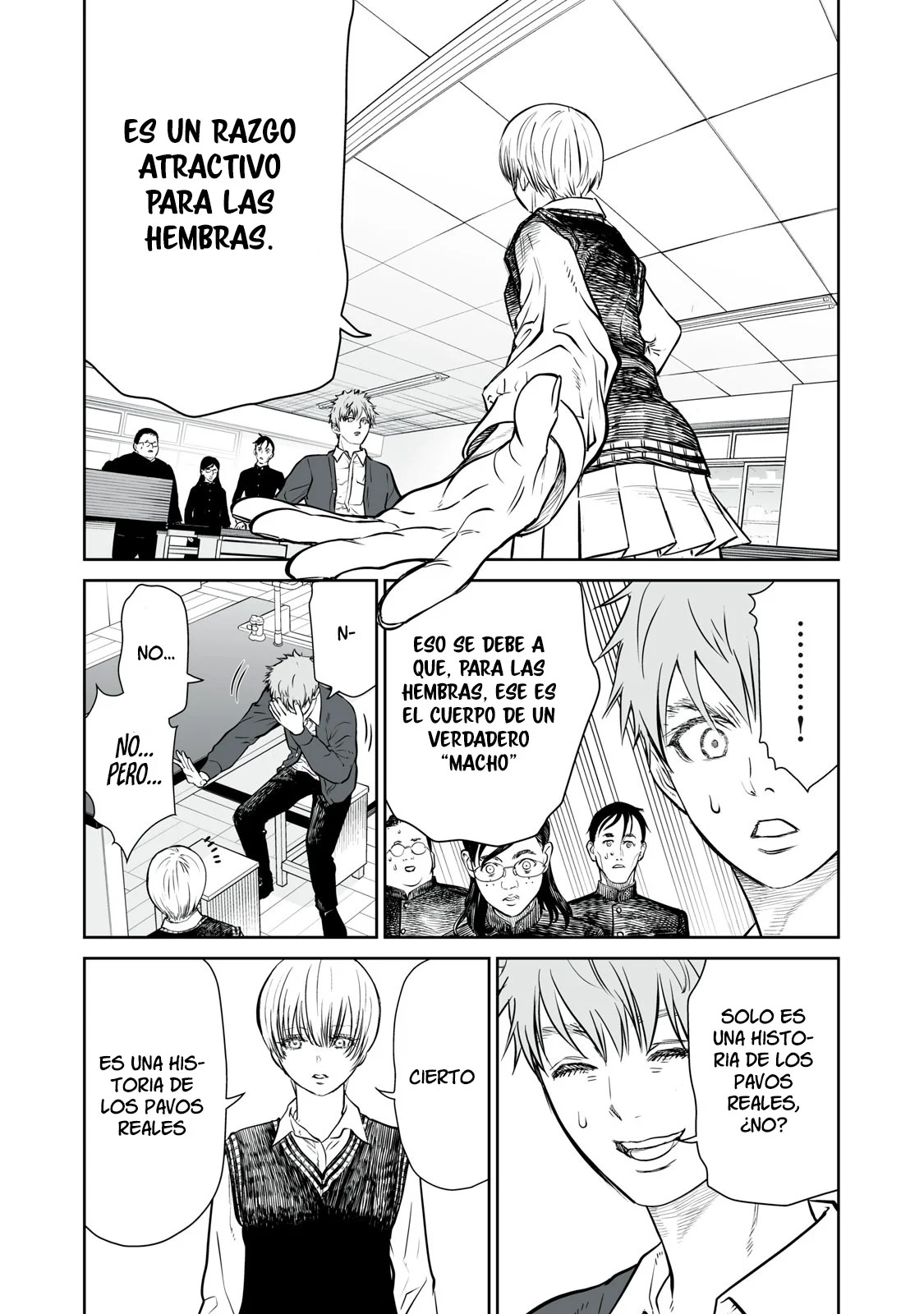 Akumade Kujaku no Hanashi desu Capitulo 1: Selección sexual página 28