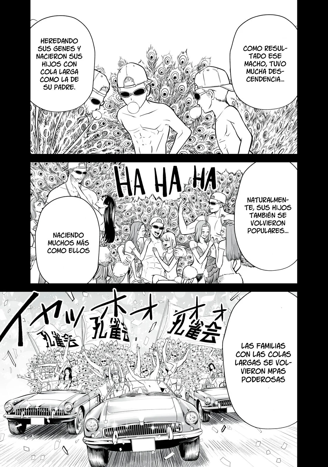 Akumade Kujaku no Hanashi desu Capitulo 1: Selección sexual página 30
