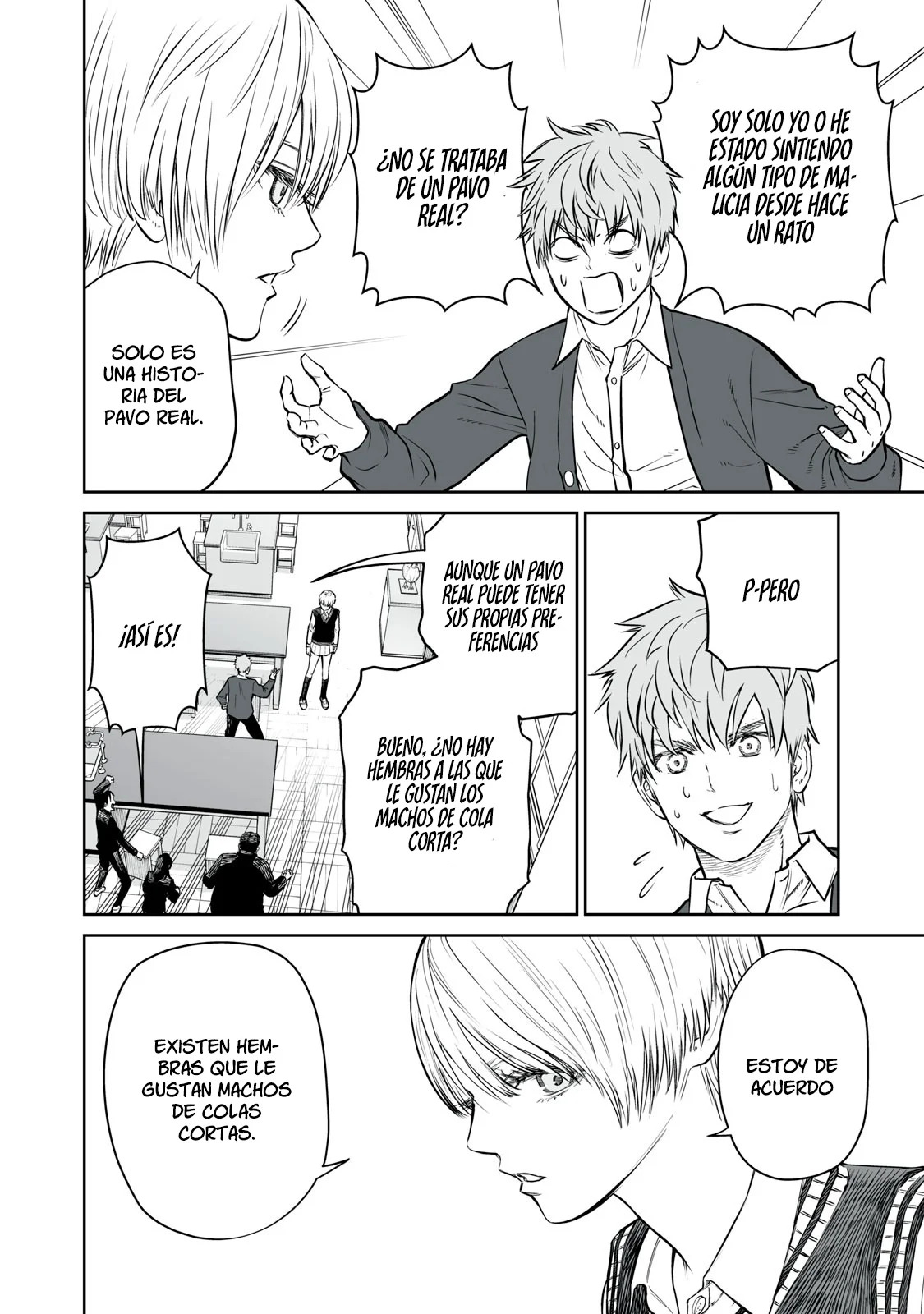 Akumade Kujaku no Hanashi desu Capitulo 1: Selección sexual página 33