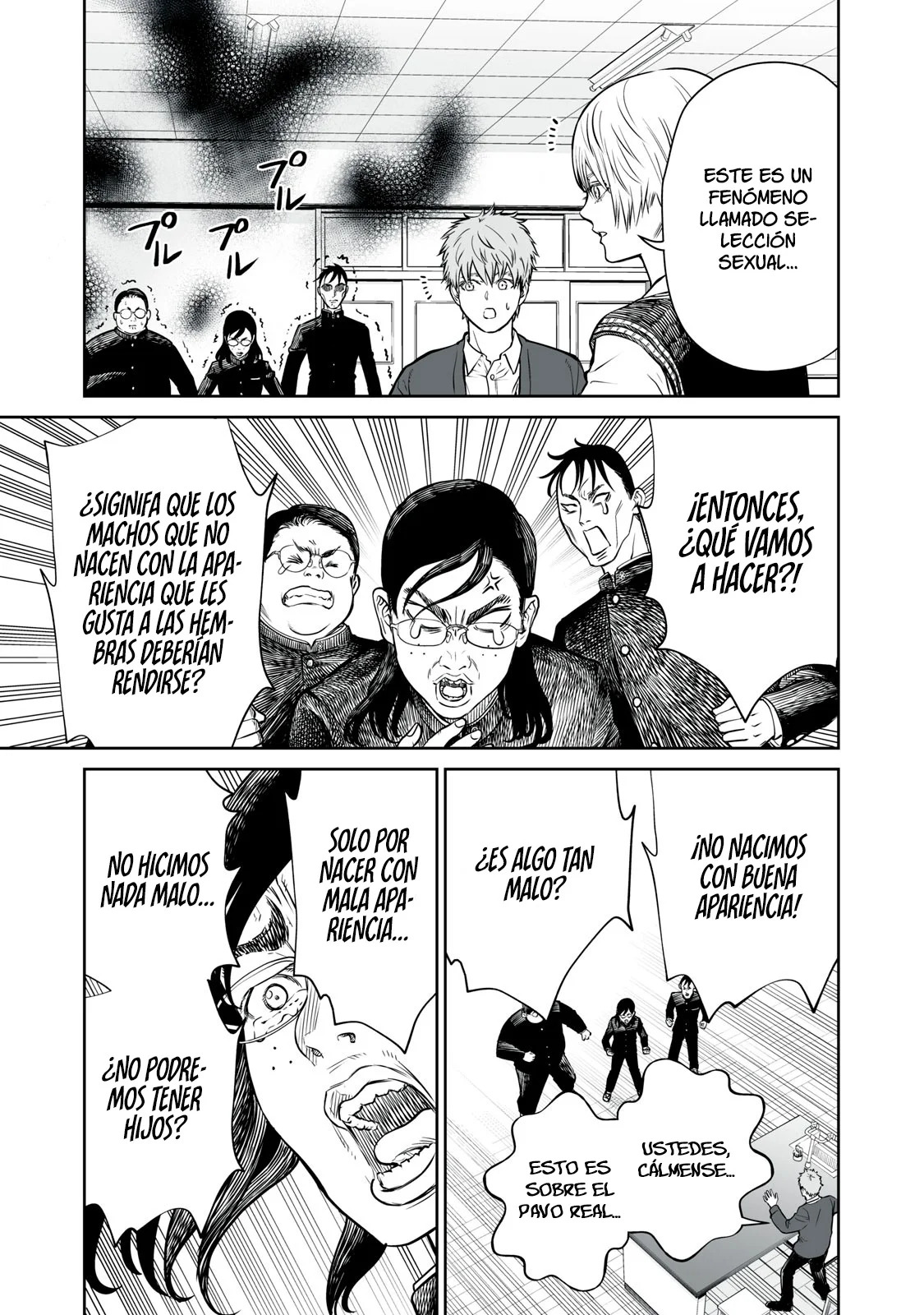 Akumade Kujaku no Hanashi desu Capitulo 1: Selección sexual página 36