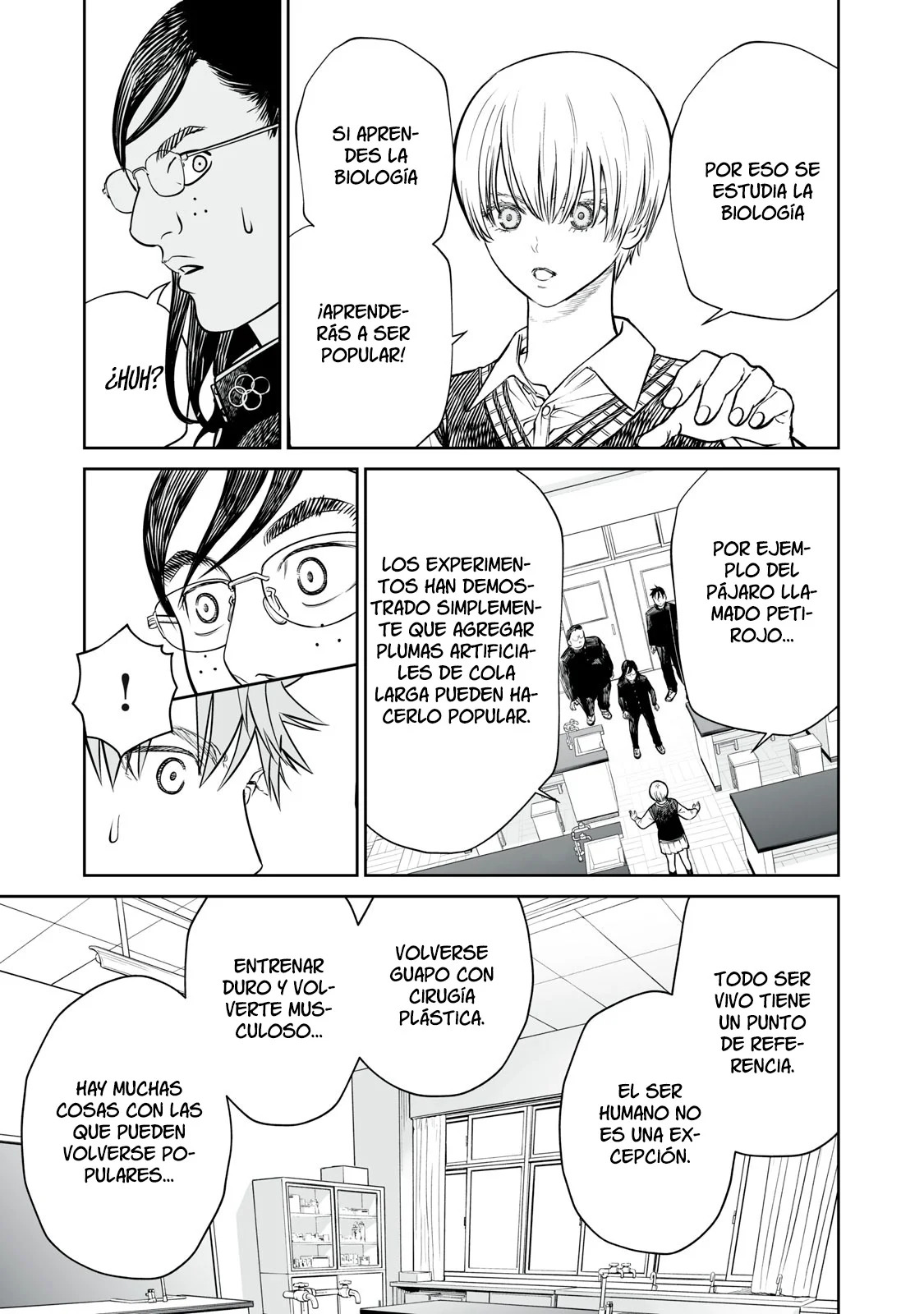 Akumade Kujaku no Hanashi desu Capitulo 1: Selección sexual página 40