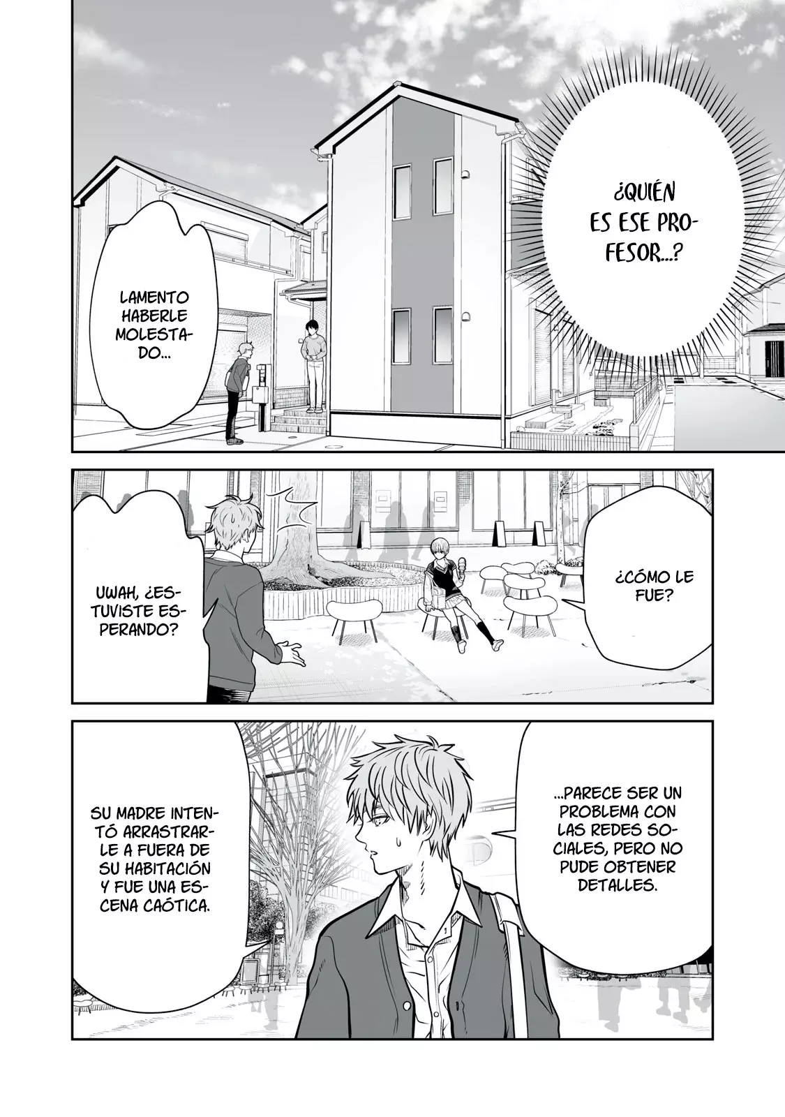 Akumade Kujaku no Hanashi desu Capitulo 12: Padres e hijos (Parte 1) página 10