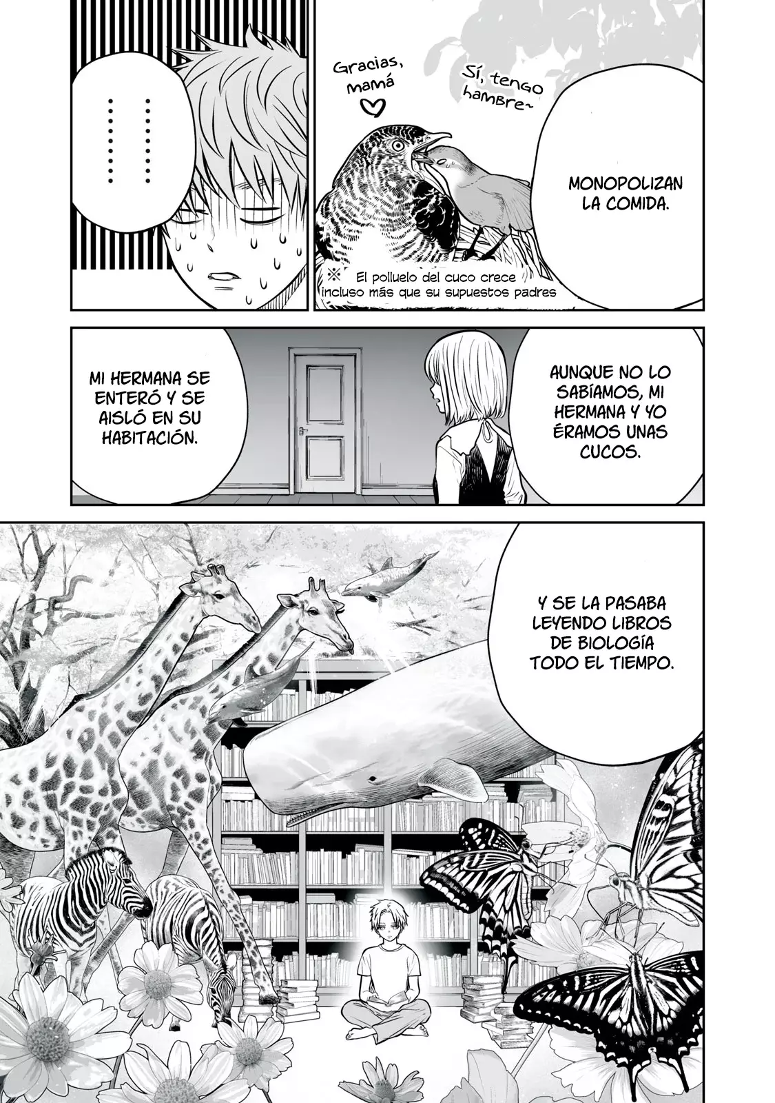 Akumade Kujaku no Hanashi desu Capitulo 13: Padres e hijos (Parte 2) página 13