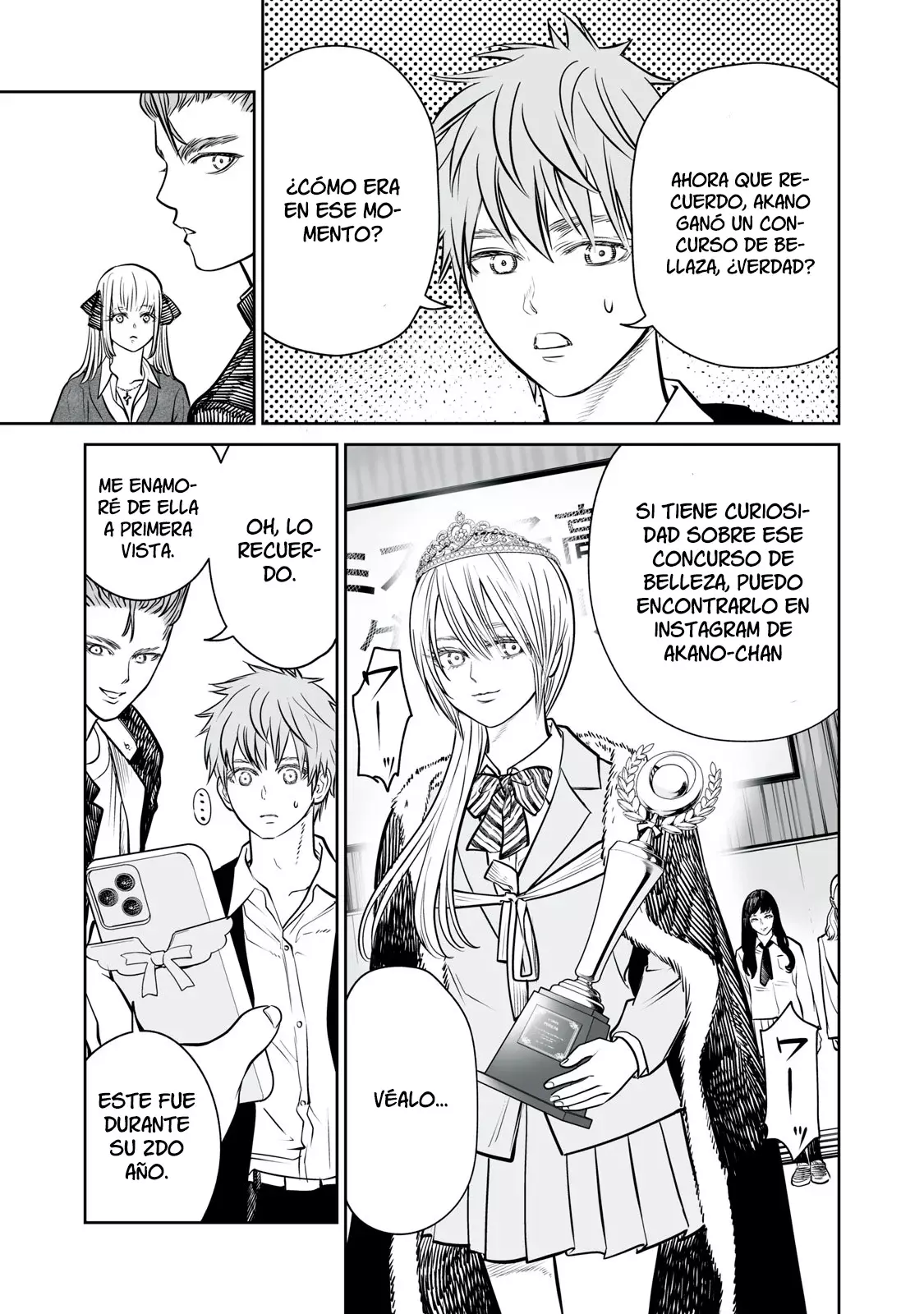 Akumade Kujaku no Hanashi desu Capitulo 13: Padres e hijos (Parte 2) página 27