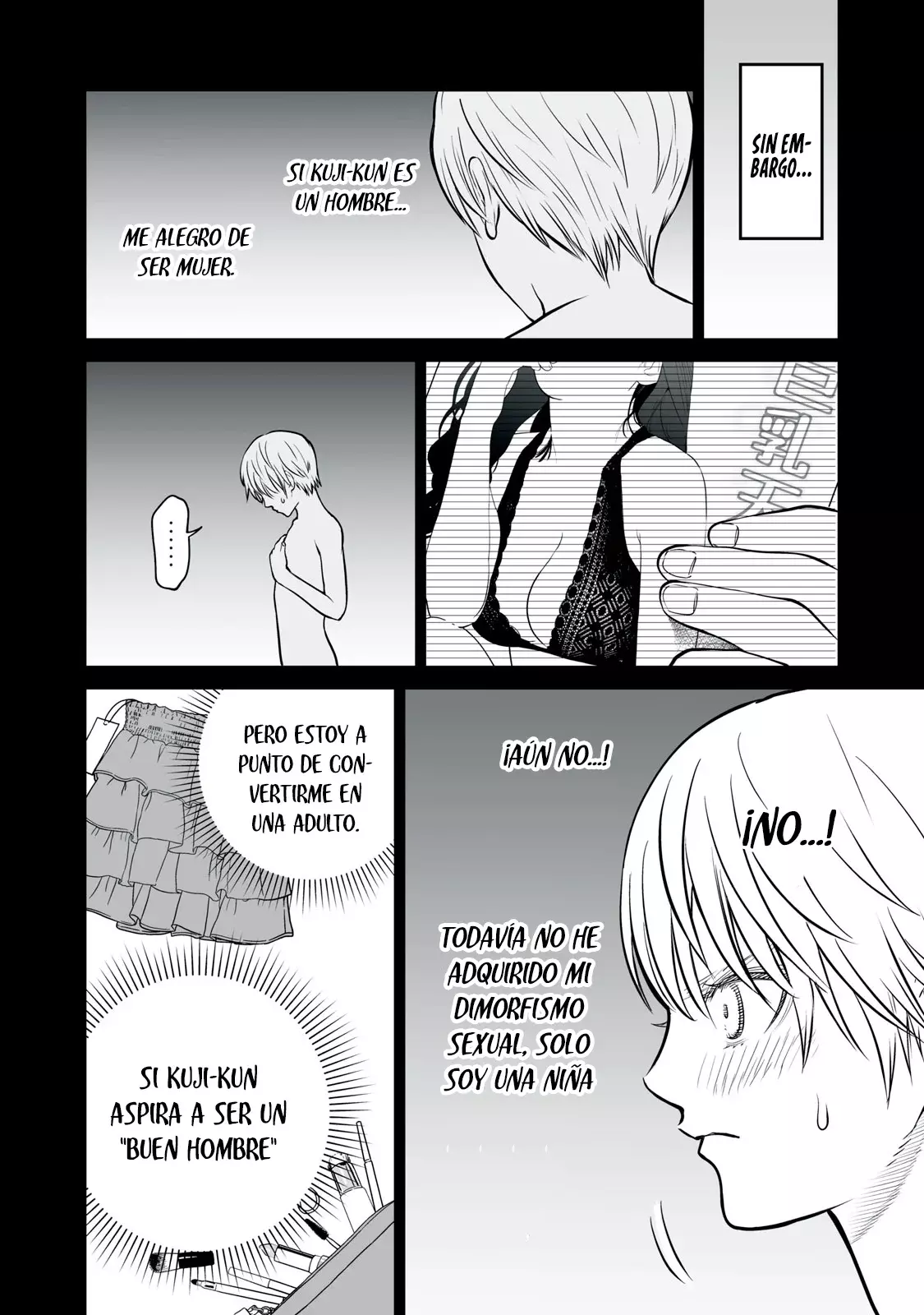 Akumade Kujaku no Hanashi desu Capitulo 14: Dimorfismo sexual página 14