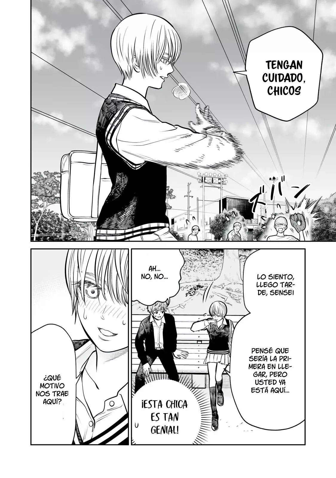 Akumade Kujaku no Hanashi desu Capitulo 14: Dimorfismo sexual página 6