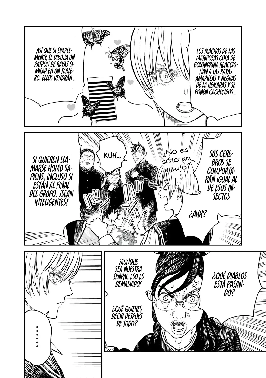 Akumade Kujaku no Hanashi desu Capitulo 15: Estímulo supra normal página 22