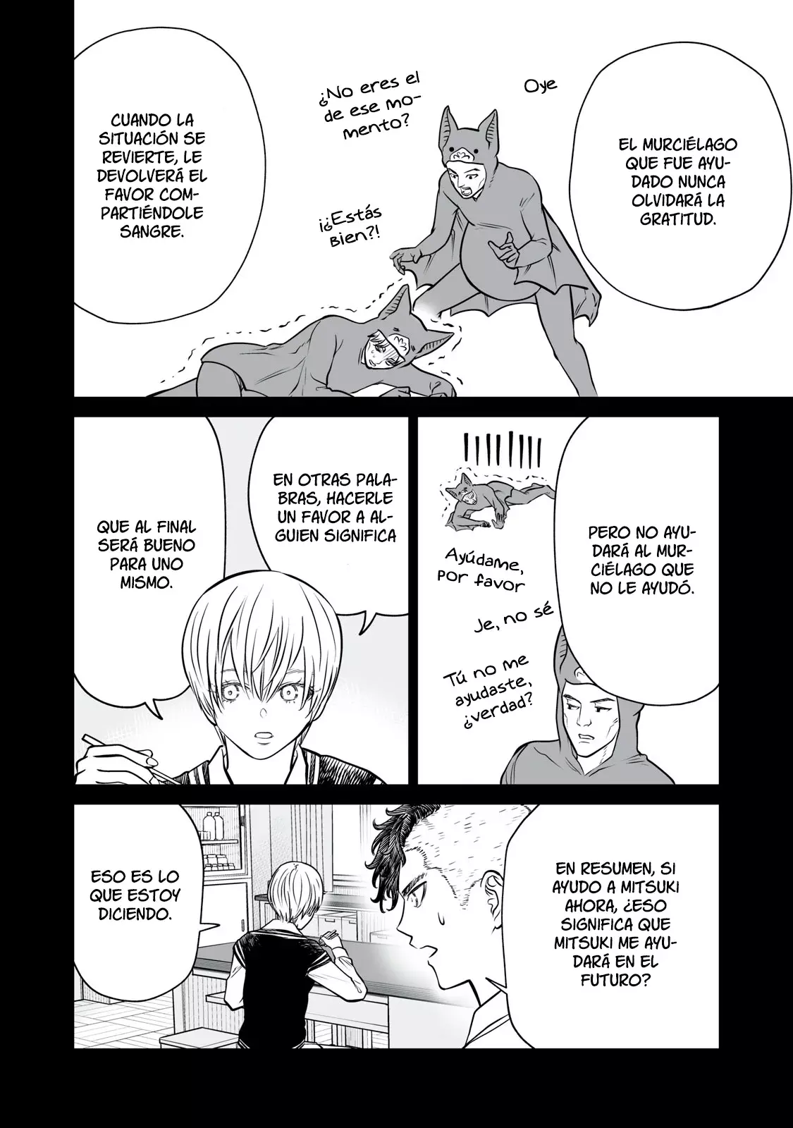 Akumade Kujaku no Hanashi desu Capitulo 18: Acciones altruistas recíprocas (Parte 3) página 20