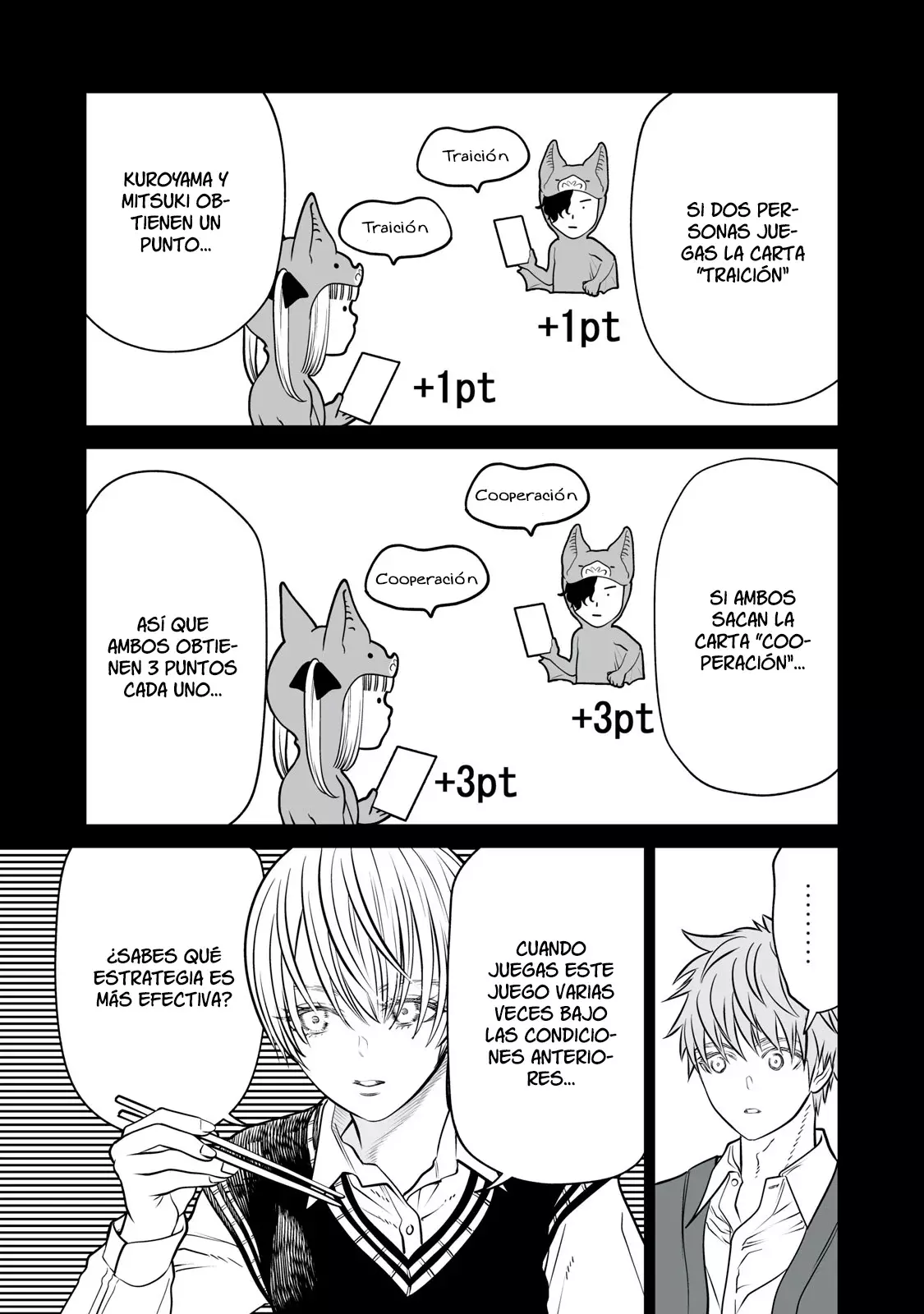Akumade Kujaku no Hanashi desu Capitulo 18: Acciones altruistas recíprocas (Parte 3) página 23