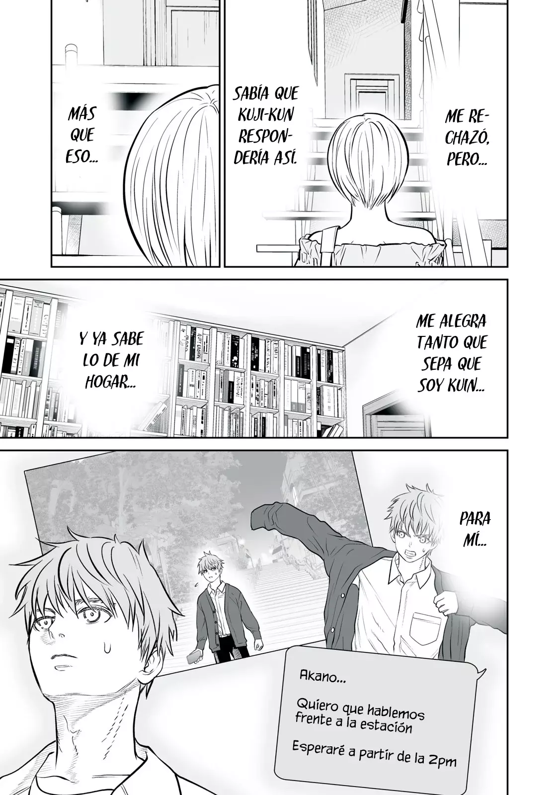 Akumade Kujaku no Hanashi desu Capitulo 20: Hipótesis de la Reina Roja (Parte 2) página 21