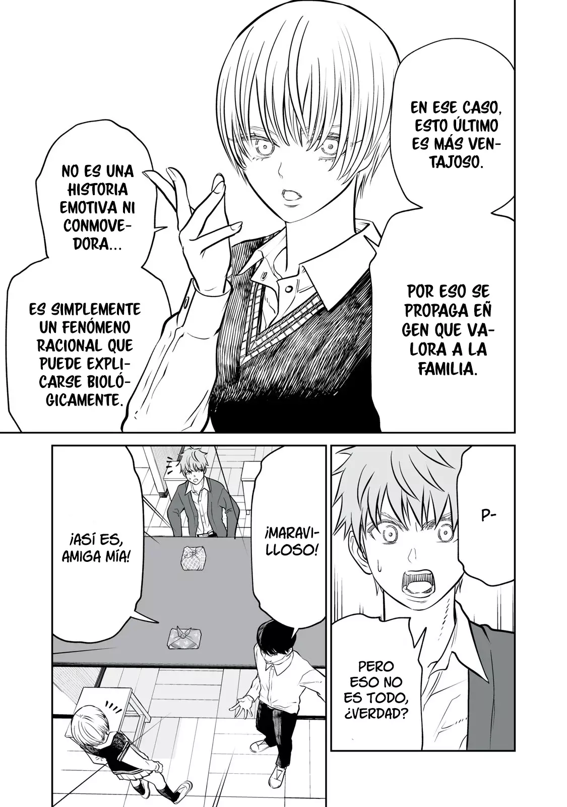 Akumade Kujaku no Hanashi desu Capitulo 21: Grado de parentesco (Parte 1) página 21