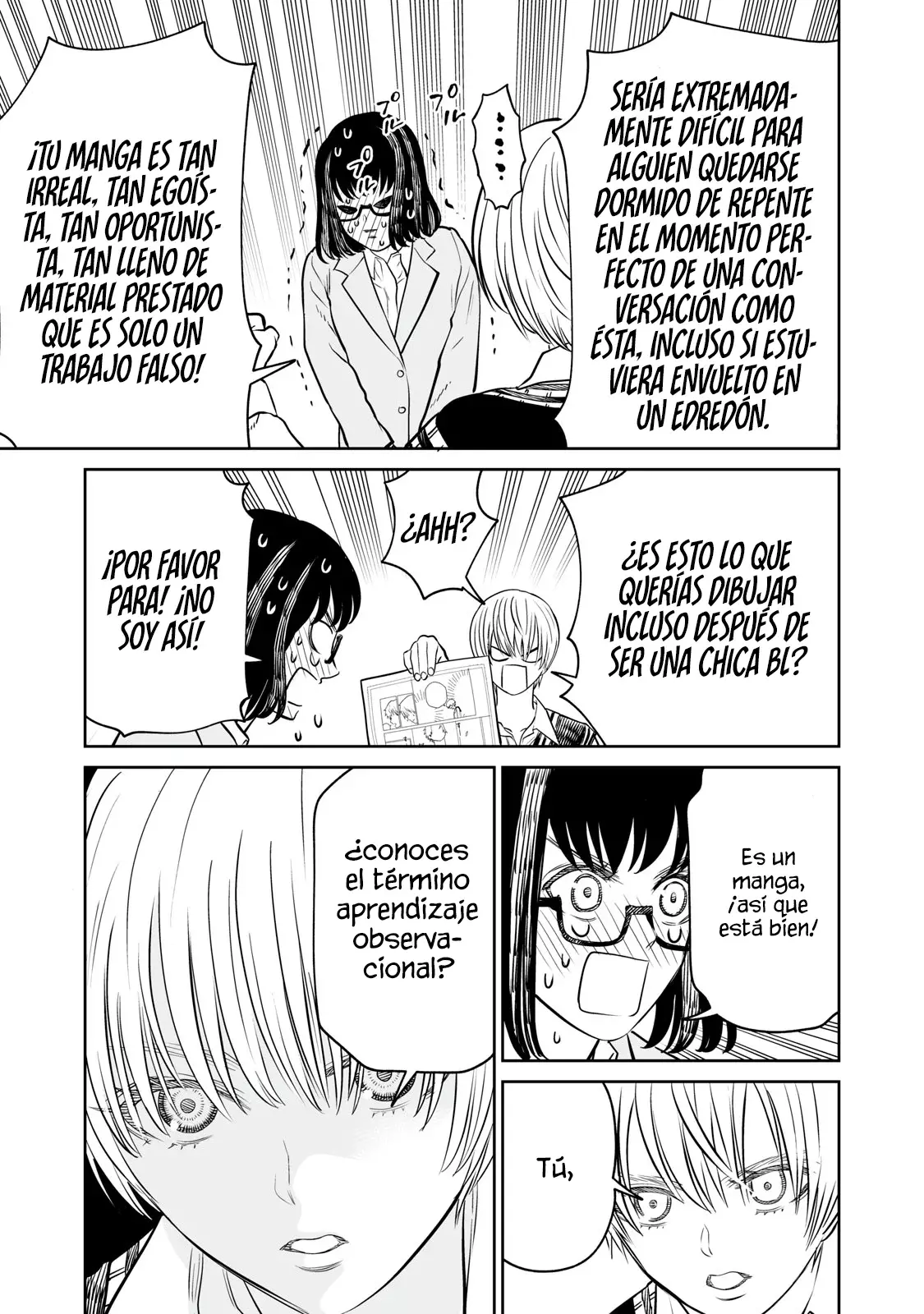 Akumade Kujaku no Hanashi desu Capitulo 24: Aprendizaje observacional (Parte 2) página 10