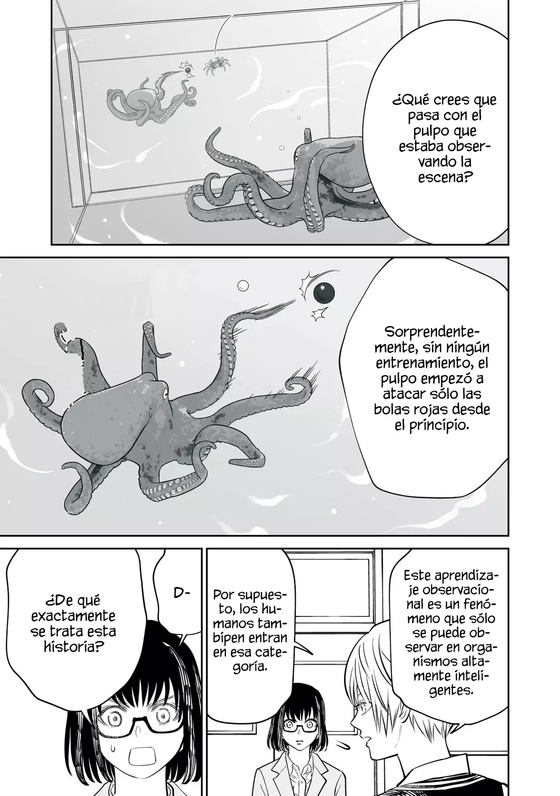 Akumade Kujaku no Hanashi desu Capitulo 24: Aprendizaje observacional (Parte 2) página 12