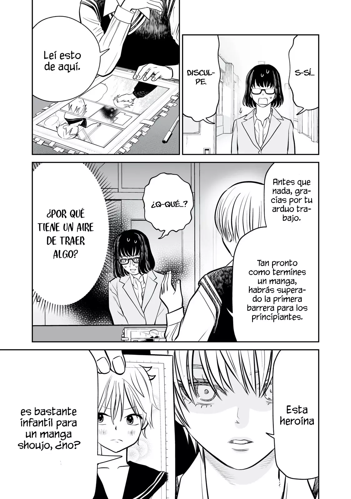 Akumade Kujaku no Hanashi desu Capitulo 24: Aprendizaje observacional (Parte 2) página 4