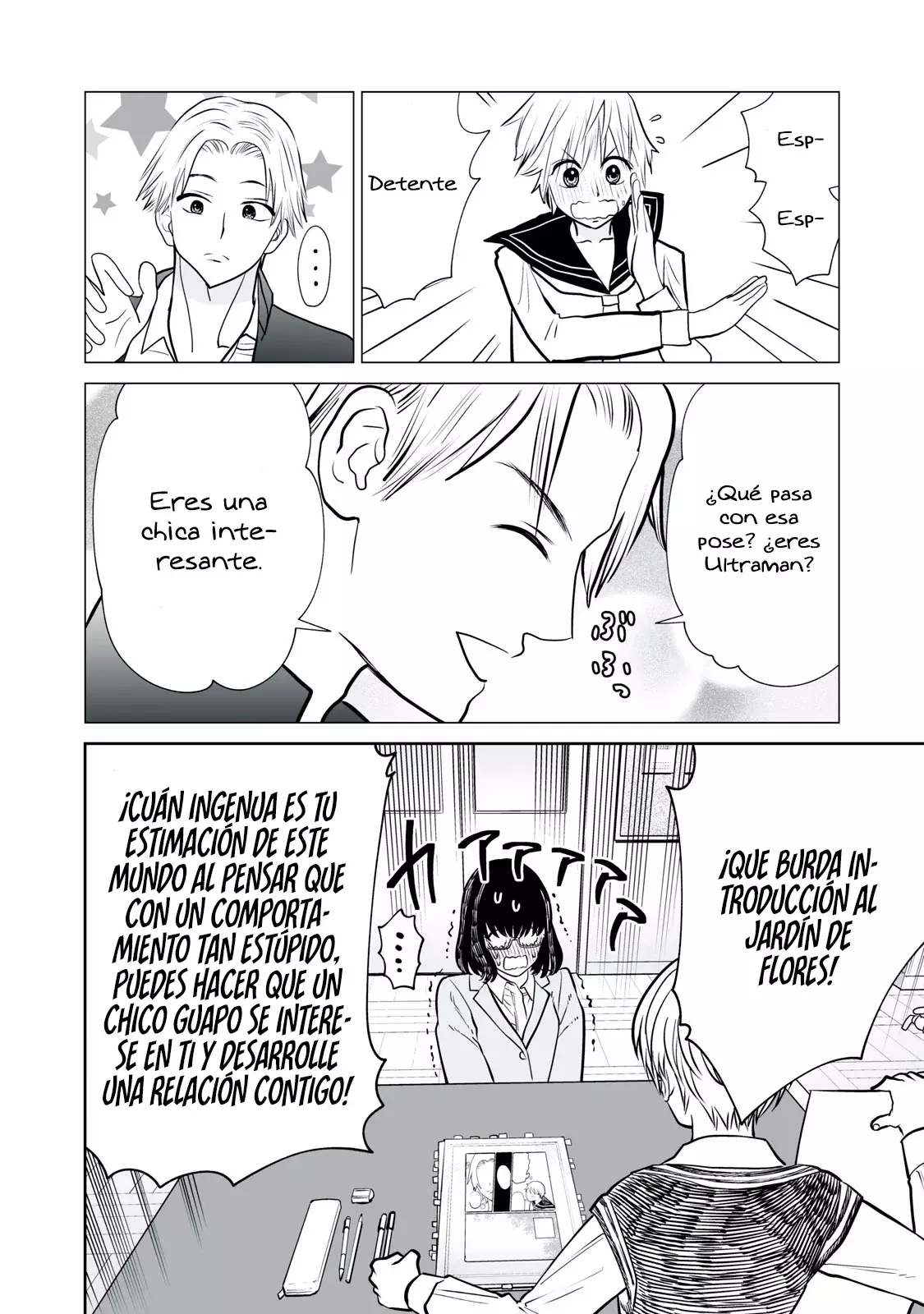 Akumade Kujaku no Hanashi desu Capitulo 24: Aprendizaje observacional (Parte 2) página 7
