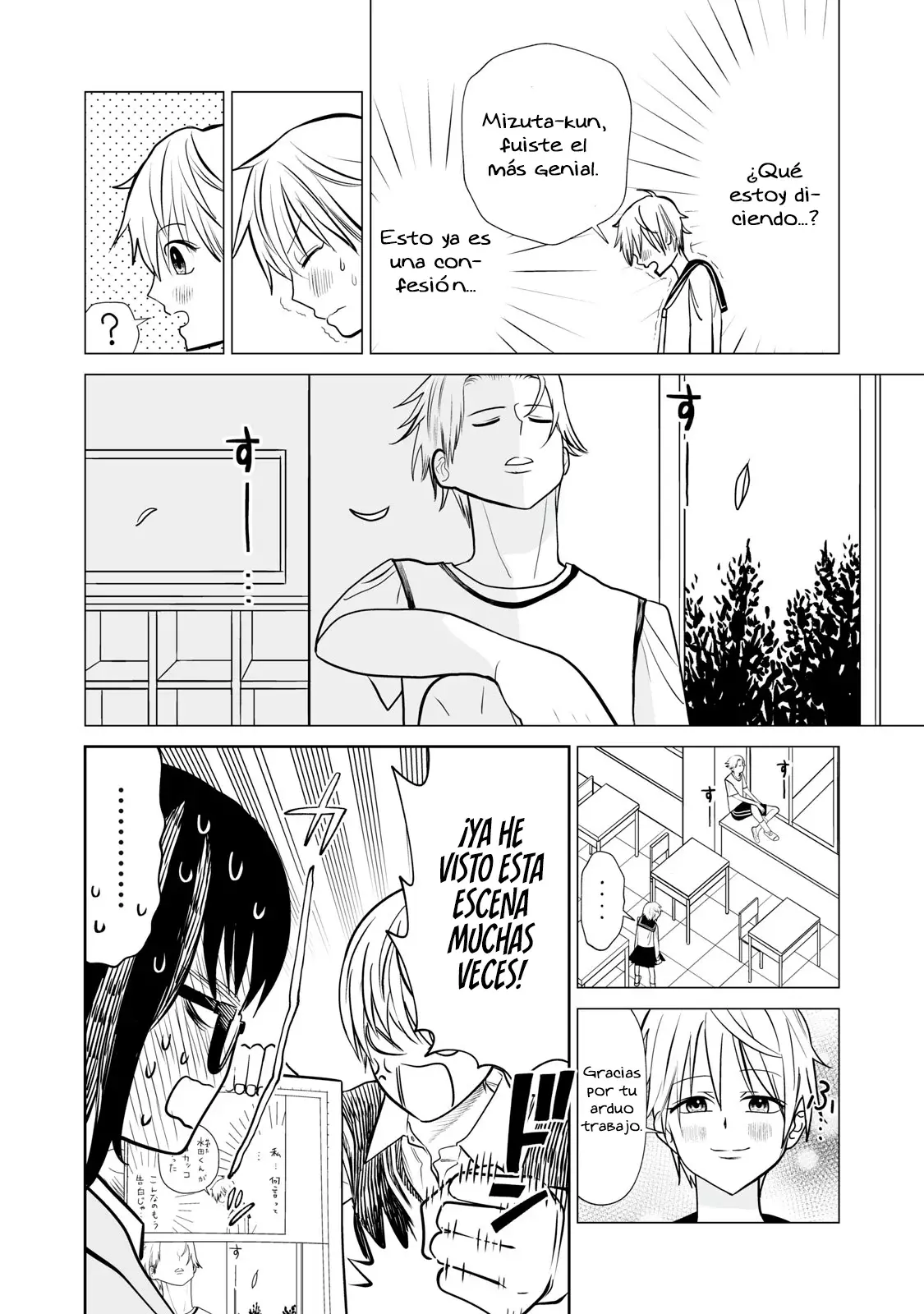 Akumade Kujaku no Hanashi desu Capitulo 24: Aprendizaje observacional (Parte 2) página 9