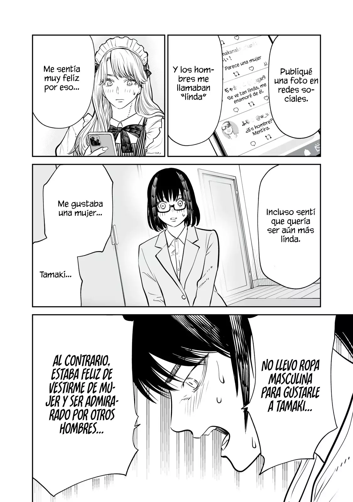Akumade Kujaku no Hanashi desu Capitulo 25: Espectro sexual página 20