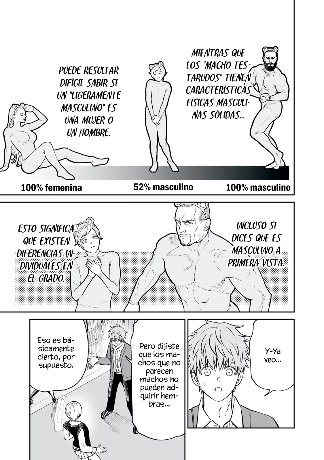 Akumade Kujaku no Hanashi desu Capitulo 25: Espectro sexual página 27